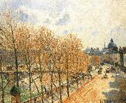 Camille Pissarro Morning sunshine oil painting artist